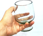 Clear 11 oz Large Cognac Glasses (set of 6), Recycled Glass, Lead-free, Toxin-Free (11 oz Large Cognac)