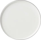 Oneida 896602 24 Seven Black Rim 12-Piece Dinnerware Set