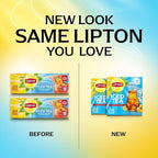 Lipton Unsweetened Iced Tea Bags, Family Size Zero Calories, 144 Total Tea Bags (24ct - Pack of 6)