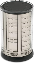 KitchenArt Professional Series 2 Cup Adjust-A-Cup, Champagne Satin, Adjustable, 1/8 to 2-Cup