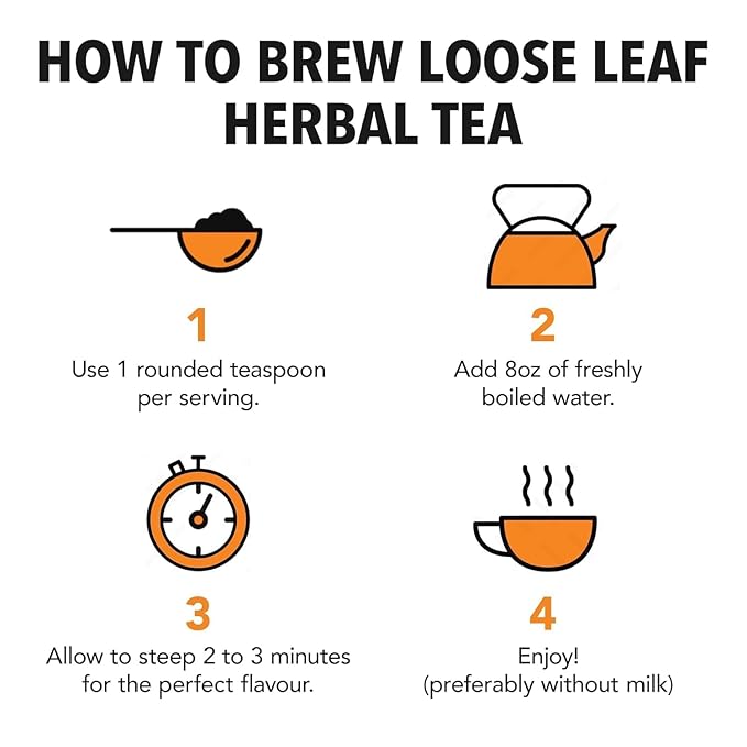 Twinings Blackcurrant & Lavender Loose Leaf Infusion Herbal Tea, 3.53 Ounce (100g) Pouch, Naturally Caffeine-Free, Enjoy Hot or Iced