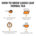 Twinings Blackcurrant & Lavender Loose Leaf Infusion Herbal Tea, 3.53 Ounce (100g) Pouch, Naturally Caffeine-Free, Enjoy Hot or Iced