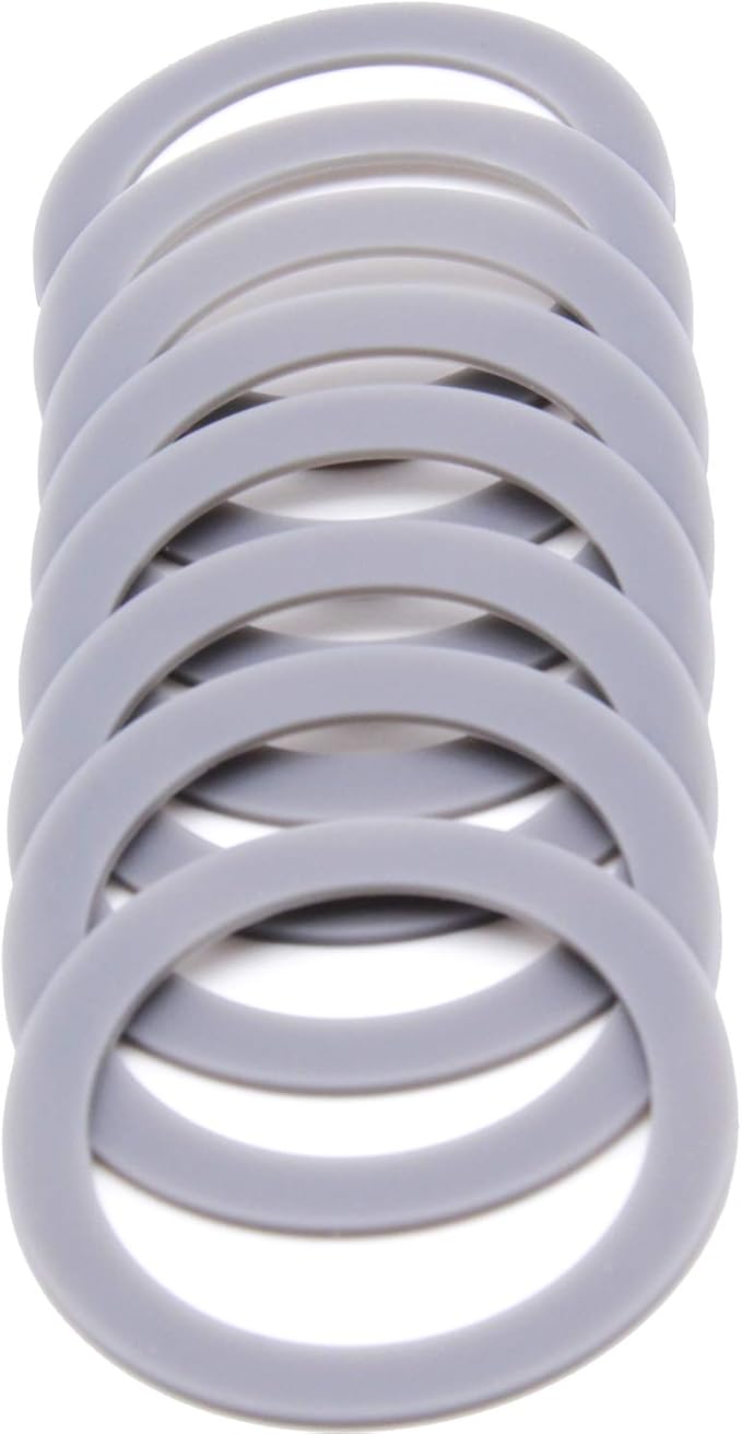 Blender Rubber Gasket 2.6inch Include 8 Packs O Ring Seal, Replace Part 132812-07, Fit for Models BL5000-08 BL1900 BL3900 BL4900 BL5000 BL5900 BL6000