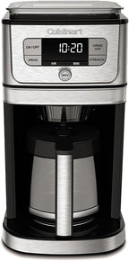 Cuisinart DGB-800 Fully Automatic Burr Grind & Brew, 12-Cup Glass, Silver