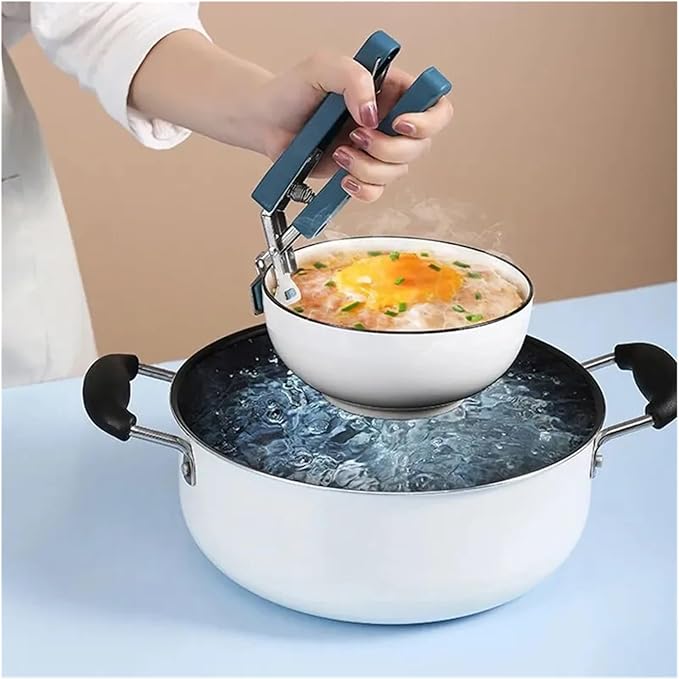 3 in 1 Anti-Scald Kitchen Tool Set, Non-Slip Bowl Gripper Plate Lifter Resistant Mitt for Cooking Steaming Serving, Kitchen Gadget(Disc extractor)