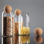2Pcs Wooden Wine Cork Ball Stopper Plugs for Wine Decanter Carafe Bottle Replacement Wine Stoppers and Pourers Bar Tools