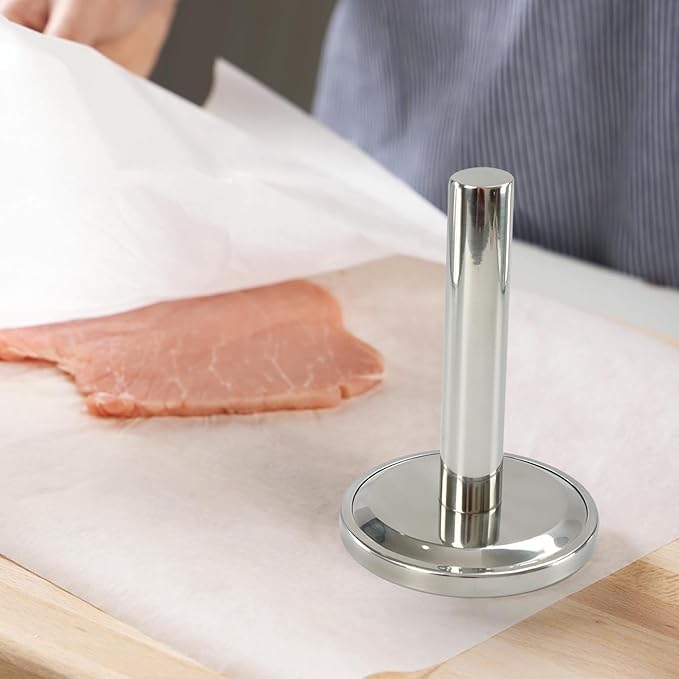 KAYCROWN Meat Tenderizer Hammer, Meat Pounder Flattener, Stainless Steel Kitchen Meat Mallet for Flattening Steak Beef Poultry, Meat Pounder Tenderizer, Chicken Flattener Tool