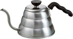 Hario V60 "Buono" Drip Kettle Stovetop Gooseneck Coffee Kettle 1.0L, Stainless Steel,Silver