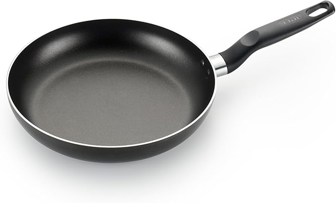 T-Fal Classic Nonstick Fry Pan Set 3 Piece: 8, 9.5, & 12 Inch, Oven Broiler Safe 350F, Kitchen Cookware Set, Pots and Pans Set Non Stick, Frying Pans, Skillets, Dishwasher Safe, Black