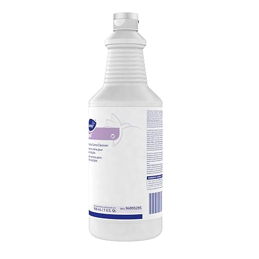 Diversey 94995295 Emerel Multi-Surface Creme Cleanser, Fresh Scent, 32oz Bottle (Case of 12)