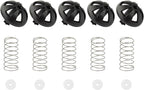 Coffee Machine Brew Basket Bottom Spring Loaded Stopper Kits Replacement Brew Basket For Hamilton Beach Coffee Makers -Fit Models 990117900 990237500 (5 Pcs)