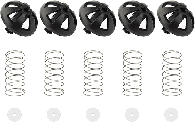 Coffee Machine Brew Basket Bottom Spring Loaded Stopper Kits Replacement Brew Basket For Hamilton Beach Coffee Makers -Fit Models 990117900 990237500 (5 Pcs)