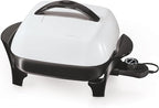 Presto 06620 11-Inch Electric Skillet,Black/White