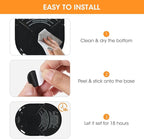 Aieve Black Appliance Slider, 16 Pcs Self Adhesive Appliances Sliders Countertop Caster Wheels, Kitchen Essentials Organization Home Must Have Gadgets