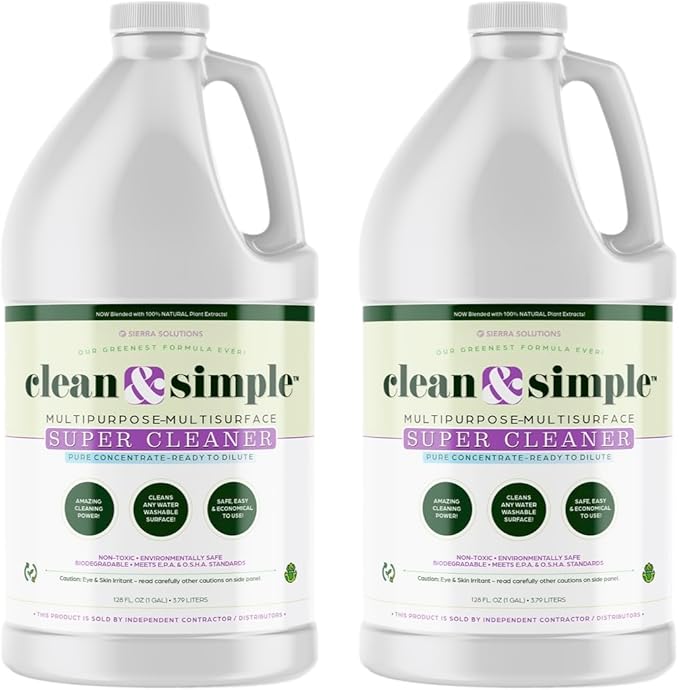 All-Purpose | Household Cleaner | clean & simple™ SUPER CLEANER concentrate