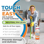 All-Surface Daily Cleaner Concentrate – pH-Neutral, Residue-Free Formula for Tile, Grout, Natural Stone, LVP, Laminate & Sealed Wood – Kitchens, Bathrooms, Showers & Floors