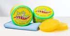 All Natural Multipurpose Cleaner for Bathroom, Floor, Kitchen and More | 300g Original Natural Clay Tub + Sponge (2-Pack) Includes Bonus Diamond Towel Cleaning Supplies Kit