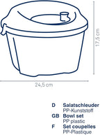 Kela "Mailin Salad Spinner, Plastic, Green, 4.4 Litre