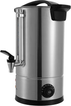 Coffee Urn, 50 Cup Coffee Percolator Commercial Coffee Maker, 8L Stainless Steel Coffee Maker Hot Water Beverage Dispenser Electric Coffee Urn For Catering, Wedding, Party