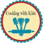 Cooking with Kids - Turquoise Nylon Mesh Storage Bag - Kids' Cooking & Baking Tools - 17" x 11" - Drawstring Closure - Hanging, Sturdy Handles