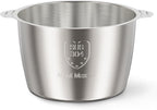 SUS 304 Stainless Steel Bowl Compatible with Ganiza GC10 & GC10-S Food Processor, 1PCS, 8Cup