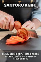 Dalstrong 3pc Knife Set - Vanquish Series - Forged High Carbon German Steel - White Handle - Chef Knife, Santoku and Paring - Razor Sharp Kitchen Set - NSF Certified