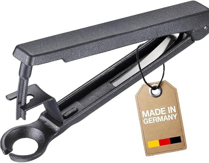 Westmark Cherry Pitter Tool “Kernex” Black Edition - Heavy-Duty Cast Aluminum Cherry Pit Remover & Olive Pitter, Ergonomic Cherry Seed Remover, Anthracite
