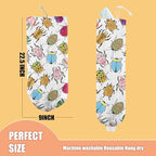 Insect Beetle Plastic Bag Holder, Wall Mount Grocery Bag Holder, Plastic Storage bag, Pull Rope Free Adjustment, Plastic Bag Holders for Grocery Bags, Plastic Bag Dispenser for Home Kitchen
