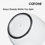 CAROTE 3.8 Qt Salad Spinner Small Lettuce Spinner Plastic Vegetable Fruit Washer, Vegetable Cleaner Salad Cleaner Lettuce Washer, Non-Slip Base, BPA-Free