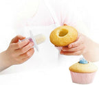 2pcs Cupcake Tools Muffin Cake Pastry Model Plunger Cutter Decorating Plastic Cake Digging Holes Device Filling - Cupcake Hole Punch