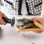 Oyster Shucking Opener Shucker Seafood Clamp Tool Holder Shellfish Hand Shellcrab Sheller Easy Install Easy to Use Seafood Tools Specialty Tools and Gadgets