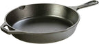 Lodge Cast Iron Set - Pre-Seasoned Kitchen Set - Skillets, Griddle & Dutch Oven Included - PFAS-Free Non-Toxic Cookware - 5-Piece Set