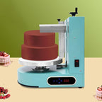 200W Electric Cake Decorating Machine, 110V Cake Spreading Machine Automatic Cake Coating Machine Speed: 30-200RPM for Cake Diameter: 4-12in (Green)