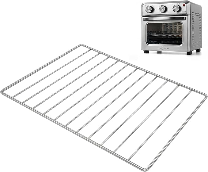 VAL CUCINA Air Fryer Oven Wire Rack Replacement Parts Compatible with VCO12TM Air Fryer Toaster Oven (Baking Rack)