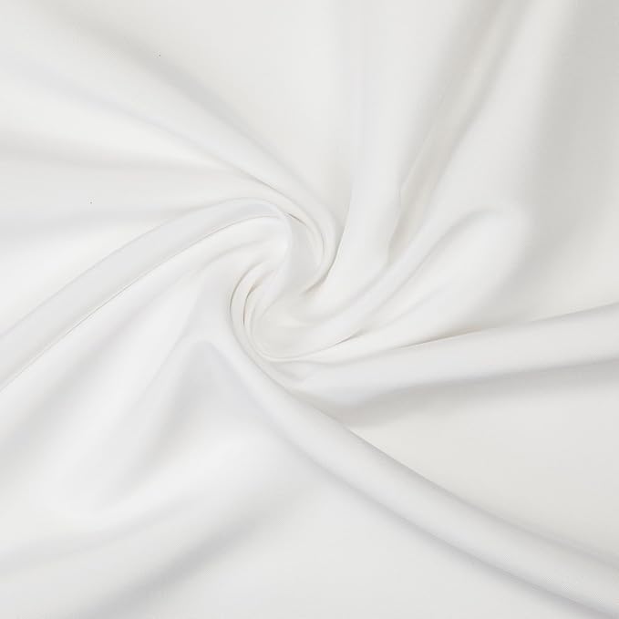 Gee Di Moda Rectangle Tablecloth - 70 x 120 Inch White Table Cloth for 6 or 8 Foot Rectangle Tables - Heavy Duty Washable Fabric - for Holiday Party, Dinner, Weddings, Baby Shower & Events