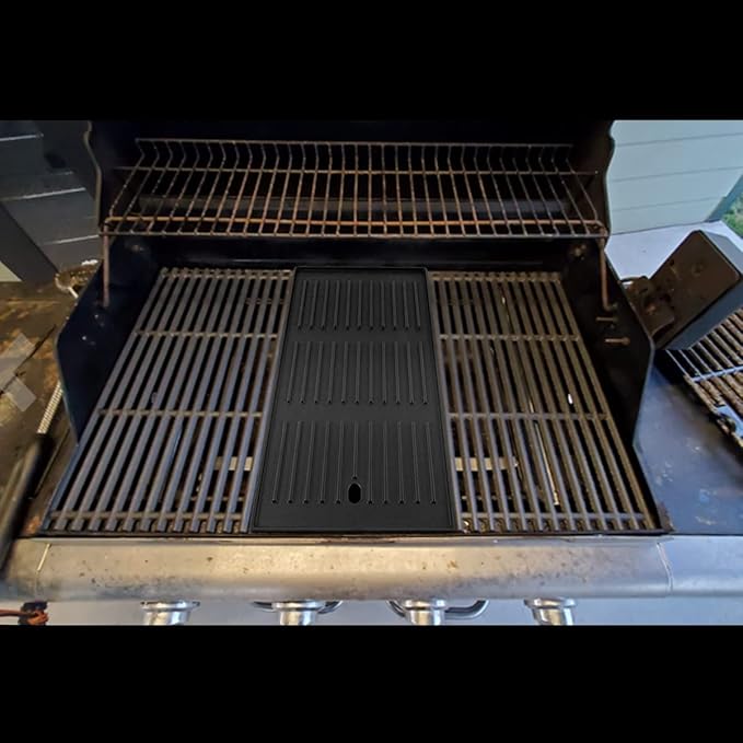 SafBbcue Matte Cast Iron Griddle Replacement Parts for Commercial Infrared Charbroil 463242715 463242716 463234413 463234614 469234815 463276016 466242715 466242815 463234815 463238114 G541-0016-w2