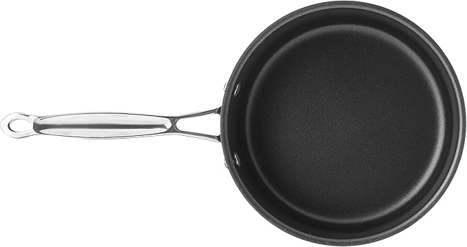 Cuisinart Chef's Classic Non-Stick 3-Quart Nonstick-Hard-Anodized, Saucepan w/Cover, 6193C-20