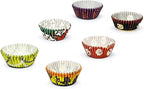 qiqee Halloween Standard Cupcake Liners Cupcake Cups 300-Count Food Grade Gradient Design Cupcake Papers Baking Cups Cupcake Wrappers for Halloween(Standard Size)