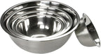 Chef Craft Brushed Mixing Bowl, 2.5-Quart, Stainless Steel