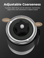 Manual Coffee Grinder,Ceramic Burr,20g Capacity,Adjustable Grind Setting,Portable Size for Camping,304 Stainless Steel