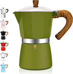 12 Cup Aluminum Espresso Stovetop Moka Pot Express Coffee Maker Percolator Italian Classic Mocha Coffee Machine for Italian and Cuban Cafe Brewing for Home & Camping 600ml 20oz