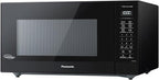 Panasonic NN-SN75LB cu.ft Cyclonic Inverter Countertop Microwave Oven 1250Watt Power with Genius Sensor Cooking, 1.6 cft, Black