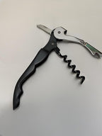 3 Sets Multi-function Wine Bottle Openers/Beer Bottle Openers, Professional Waiter Corkscrew Wine Openers(Black)