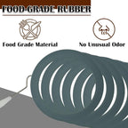 6 Pack Blender Gasket Replacement Parts with Hook, Compatible with Oster and Osterizer Blender, Rubber Seal O-Ring Blender Accessories, Gray