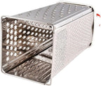 Stainless Steel Multi Purpose Slicer and Grater (Peeler, Masher, Grater, Cutter, Miller, Squeezer) for Vegetables - 4 Sided Multi Function