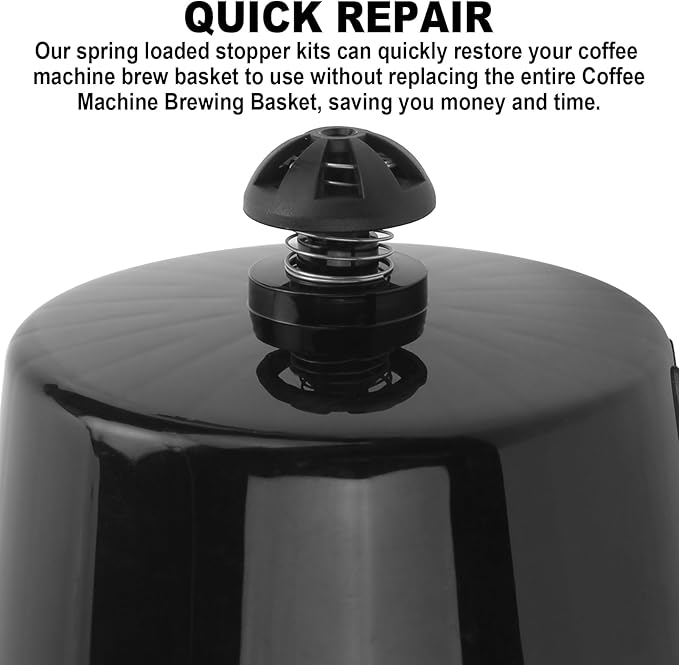 Coffee Brewing Basket Bottom spring loaded stopper kits for Hamilton Beach 990117900 990237500,Fits for Mr. Coffee Black and Decker majority coffee makers Brew Basket