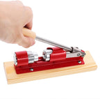 UKCOCO Mechanical Walnut Nutcracker Tool Multi-function Walnut Opener Plier with Red Handle Household Nut Shell Opener and Nuts Kitchen Specialty Gadget for Easy Shell Breaking