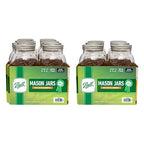 Ball Wide Mouth Half Gallon 64 Oz Jars with Lids and Bands, Set of 6 (2 Pack), WM), Clear