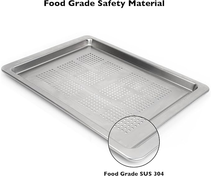 VAL CUCINA Steam Oven Perforated Steam Tray, Compatible with VSO30W/ VSO30W Steam Oven Countertop (Perforated Steam Tray)
