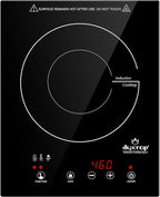 Duxtop Built-in Induction Cooktop, Portable Countertop Burner, Sensor Touch Induction Burner, 170-Minute Timer, Safety Lock, 1800W BT-200T1/8600BI